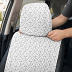 Doodle Golf Full-Size Towel & Car Seat Cover - Headrest Pocket