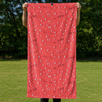Duck You Full-Size Towel & Car Seat Cover - Held Open