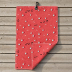 Duck You Golf Towel - Laid Flat