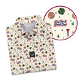 Due For A Good One Polo Shirt For Men - Detail Close-up