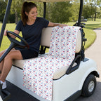 Eagle Spirit Full-Size Towel & Car Seat Cover - On a Golf Cart Seat