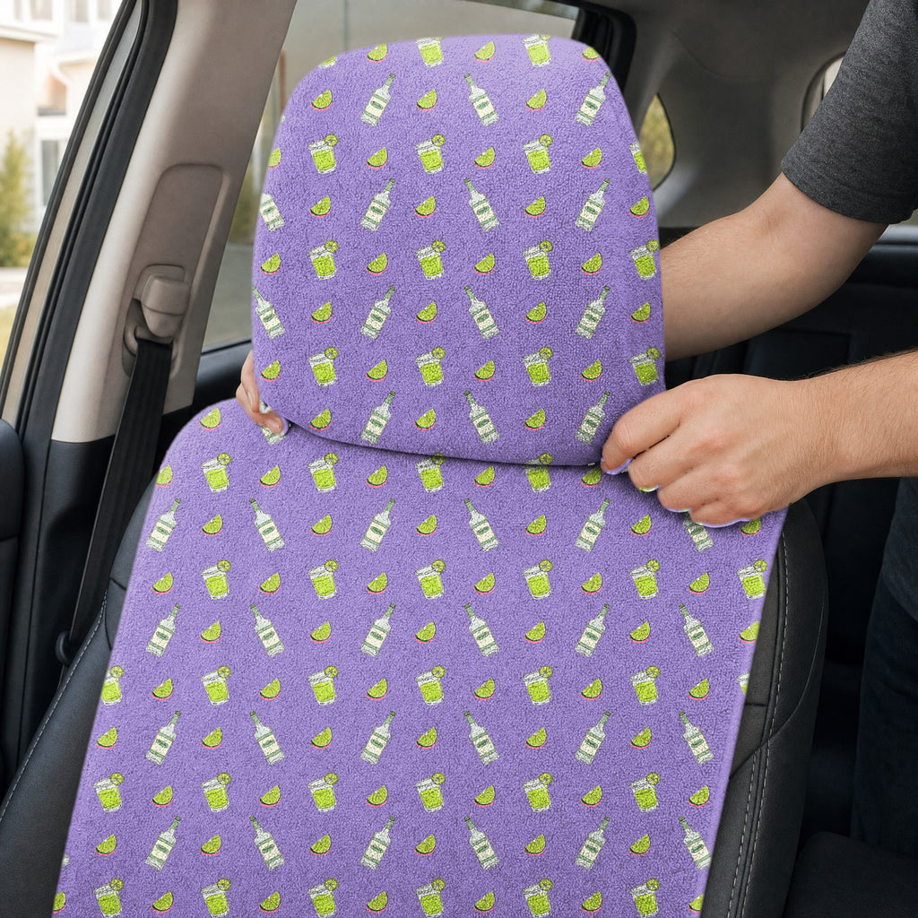Earned Tequila Full-Size Towel & Car Seat Cover - Headrest Pocket
