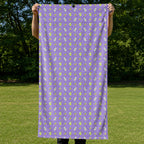 Earned Tequila Full-Size Towel & Car Seat Cover - Held Open