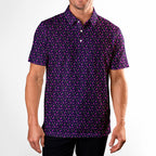 Eggplanting Polo Shirt For Men - M-FRONT
