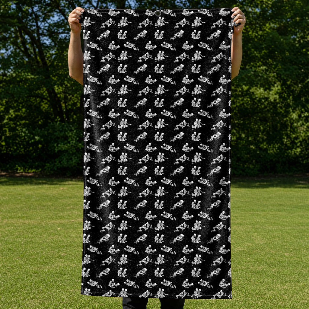 Endless Love Full-Size Towel & Car Seat Cover - Held Open