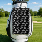 Endless Love Golf Towel - Hanging on a Golf Bag