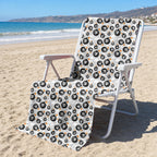 F Bombs Away Full-Size Towel & Car Seat Cover - On a Beach Chair