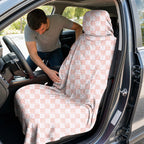 F#@K Pink Full-Size Towel & Car Seat Cover - In the Car