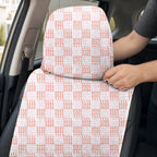 F#@K Pink Full-Size Towel & Car Seat Cover - Headrest Pocket