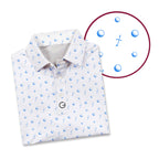 Faithful Fairway Polo Shirt For Men - Detail Close-up
