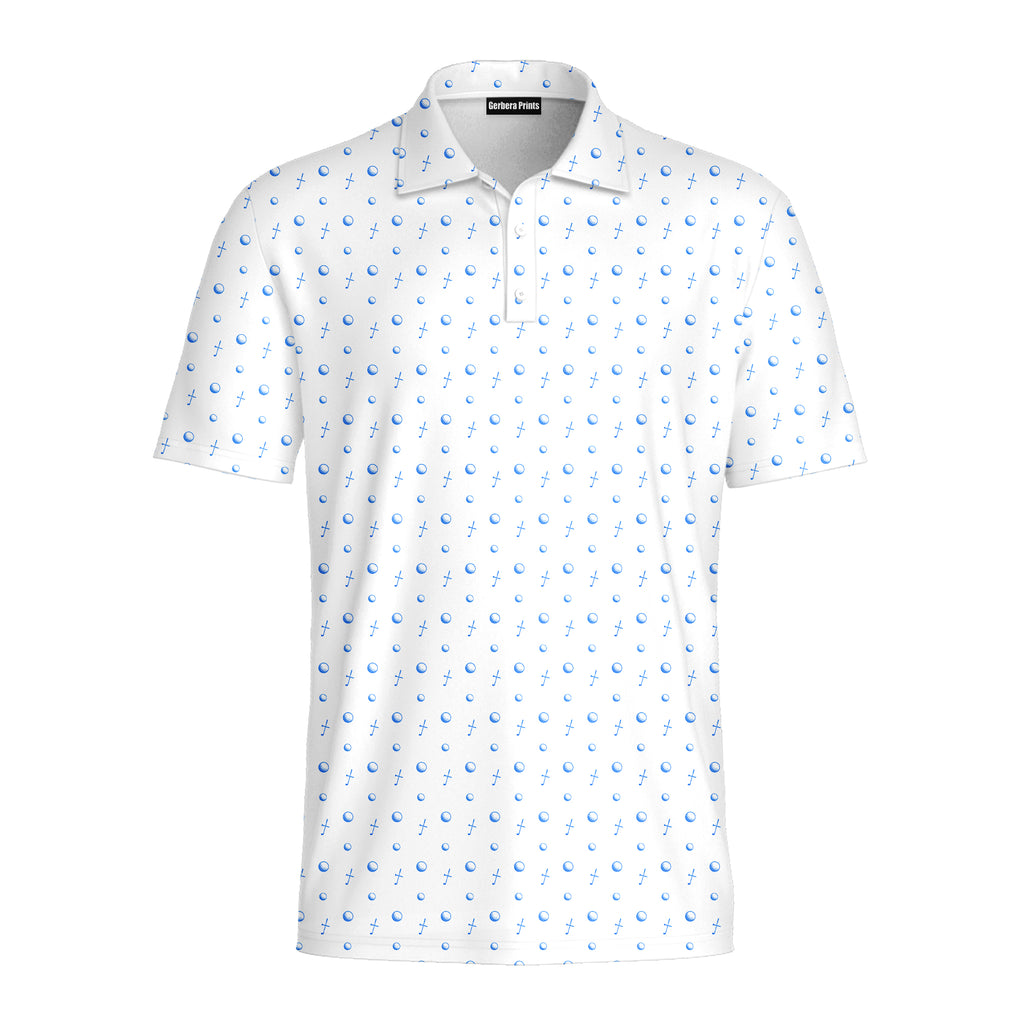 Faithful Fairway Polo Shirt For Men - Front