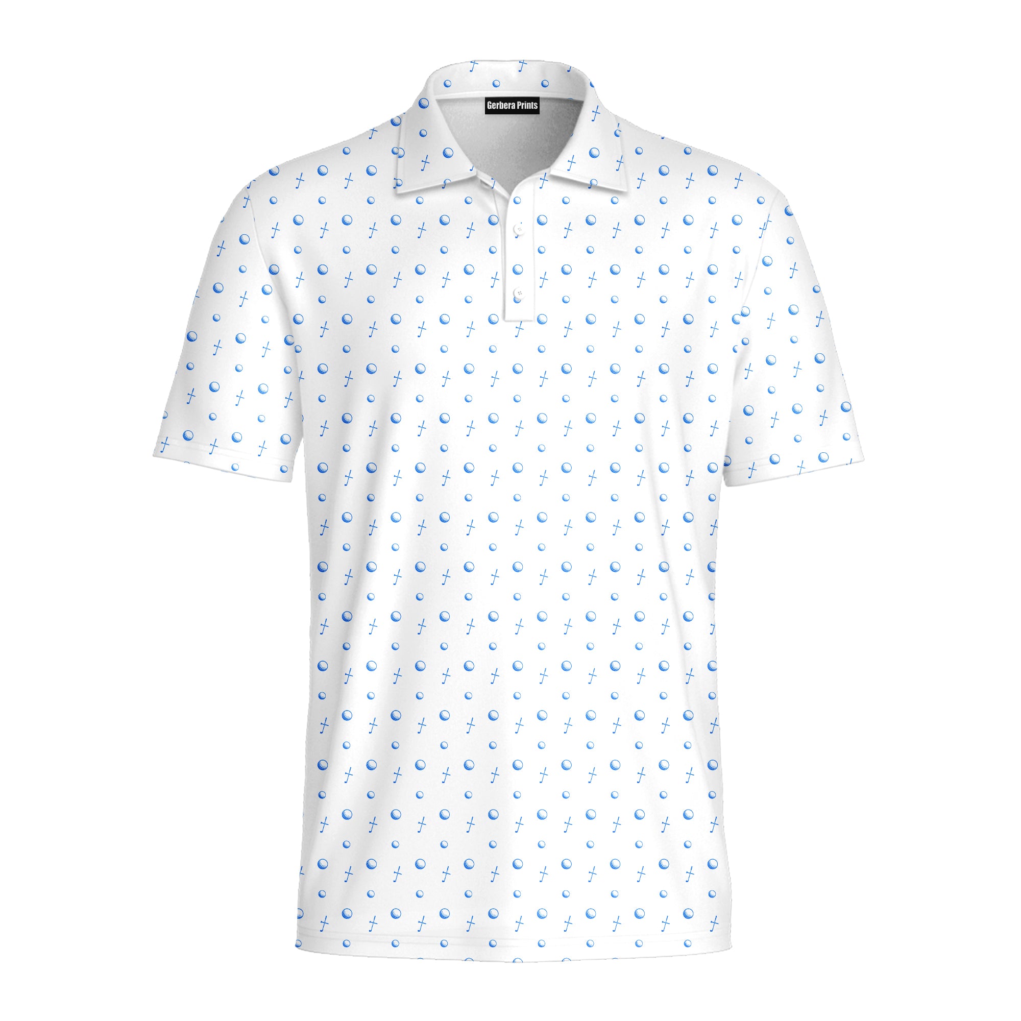 Faithful Fairway Polo Shirt For Men - Front