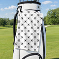 Fertilization Golf Towel - Hanging on a Golf Bag