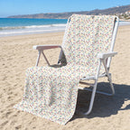 Fiesta Fairways Full-Size Towel & Car Seat Cover - On a Beach Chair