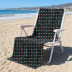 Flamingo Full-Size Towel & Car Seat Cover - On a Beach Chair