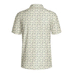 Flock Off Polo Shirt For Men - Back