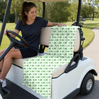 Fore! Full-Size Towel & Car Seat Cover - On a Golf Cart Seat