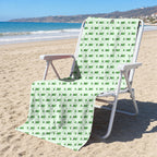 Fore! Full-Size Towel & Car Seat Cover - On a Beach Chair