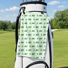 Fore! Golf Towel - Hanging on a Golf Bag