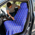 Freedom Pops Full-Size Towel & Car Seat Cover - In the Car
