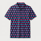 Synthwave Bogey Sun Youth Golf Polo - Front