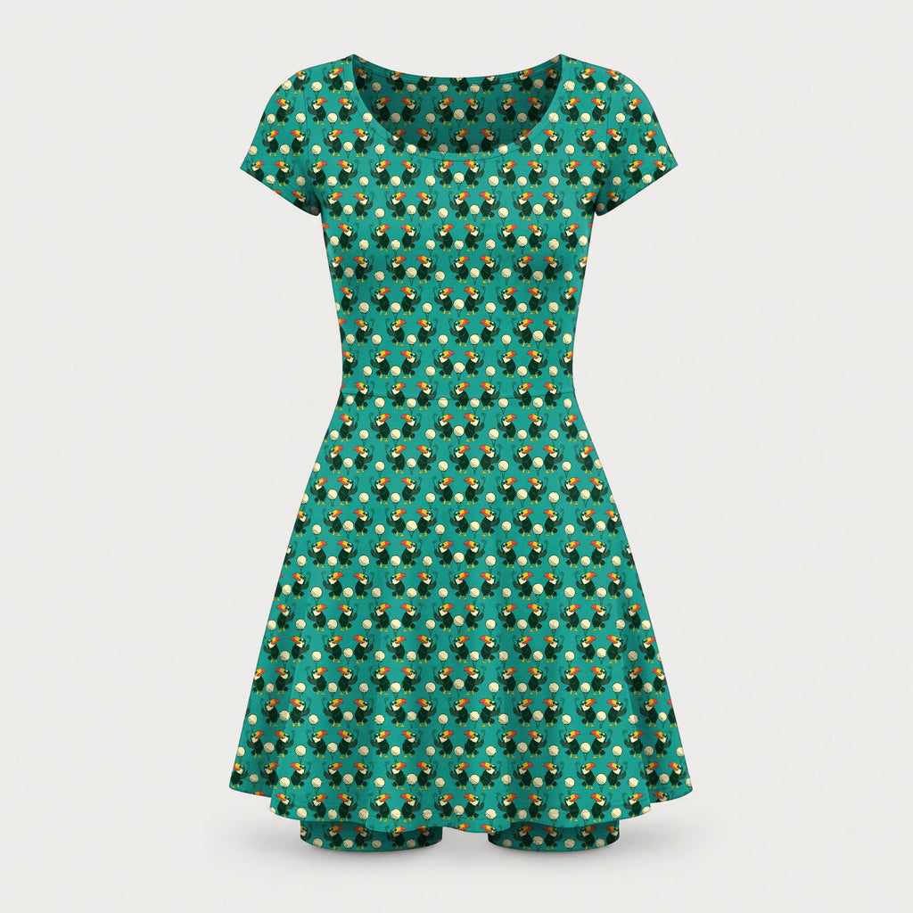 Toucan Tee Time Tennis & Pickleball Dress - Front
