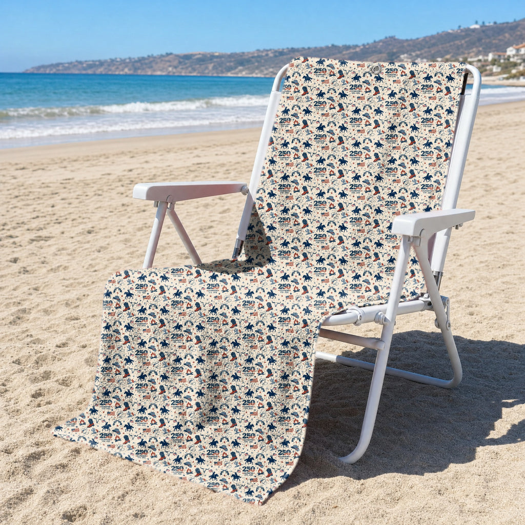 Frontier 250 Full-Size Towel & Car Seat Cover - On a Beach Chair