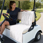 Funny butt Full-Size Towel & Car Seat Cover - On a Golf Cart Seat