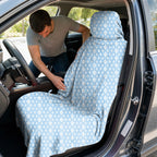 Funny Fingers Skeleton Full-Size Towel & Car Seat Cover - In the Car