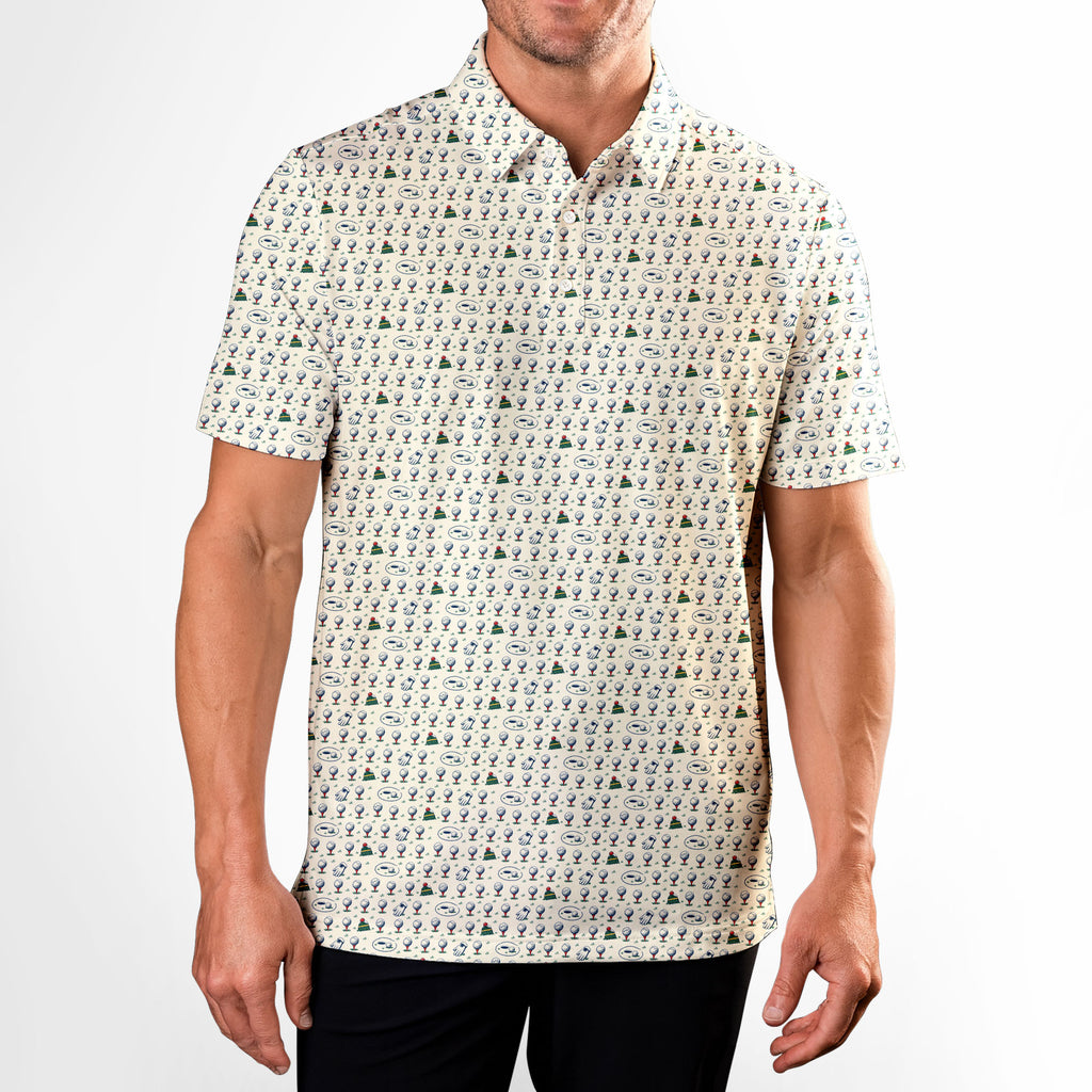 Generous Gimme Polo Shirt For Men - Model Front