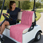 Georgia Polo Full-Size Towel & Car Seat Cover - On a Golf Cart Seat