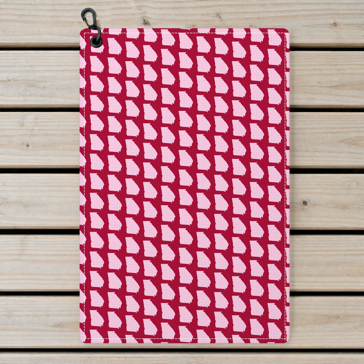 Georgia Polo Golf Towel - Laid Flat