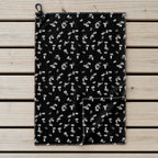 Getting Lucky Golf Towel - Laid Flat