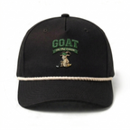 GOAT on the Green Rope Hat