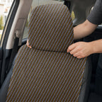 Golden Era Full-Size Towel & Car Seat Cover - Headrest Pocket