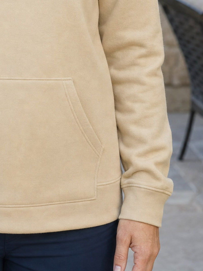 Gerbera Prints hoodie - ribbed cuffs