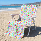 Gummy Bears Full-Size Towel & Car Seat Cover - On a Beach Chair