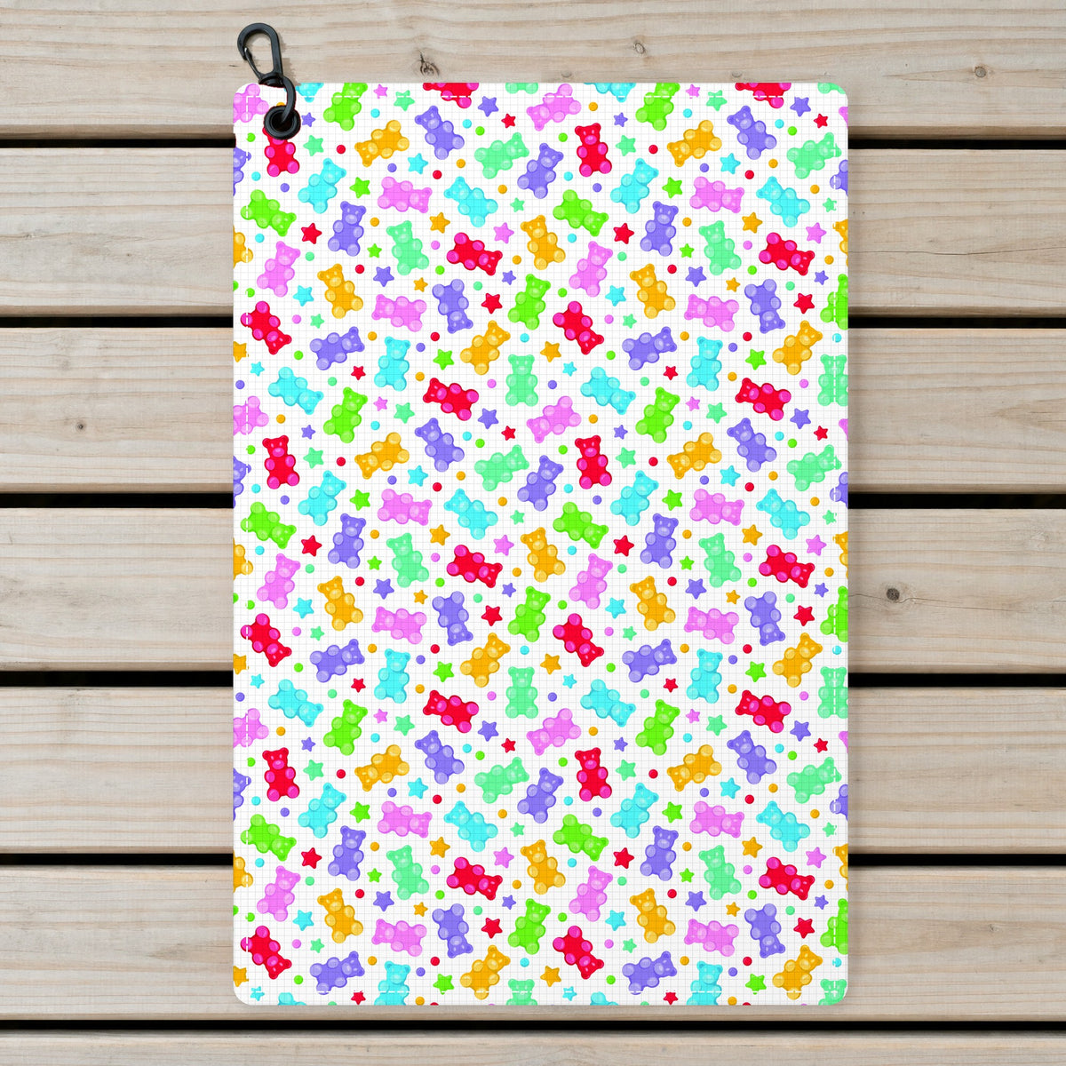 Gummy Bears Golf Towel - Laid Flat