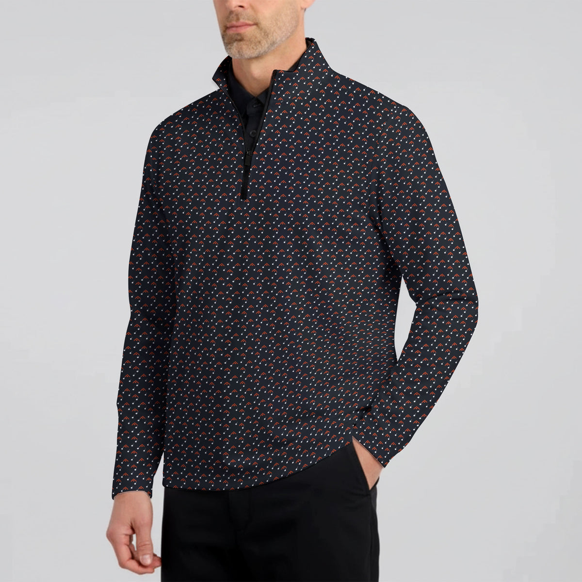 Hail Storm Half Zip Pullover - 6