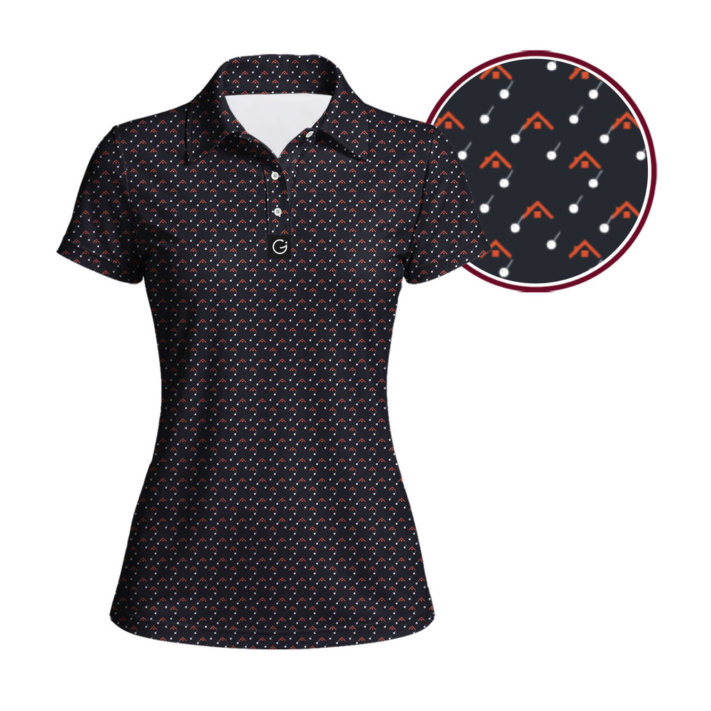 Hail Storm Polo Shirt For Women - 1