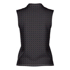 Hail Storm Women Sleeveless Polo Shirt - 3