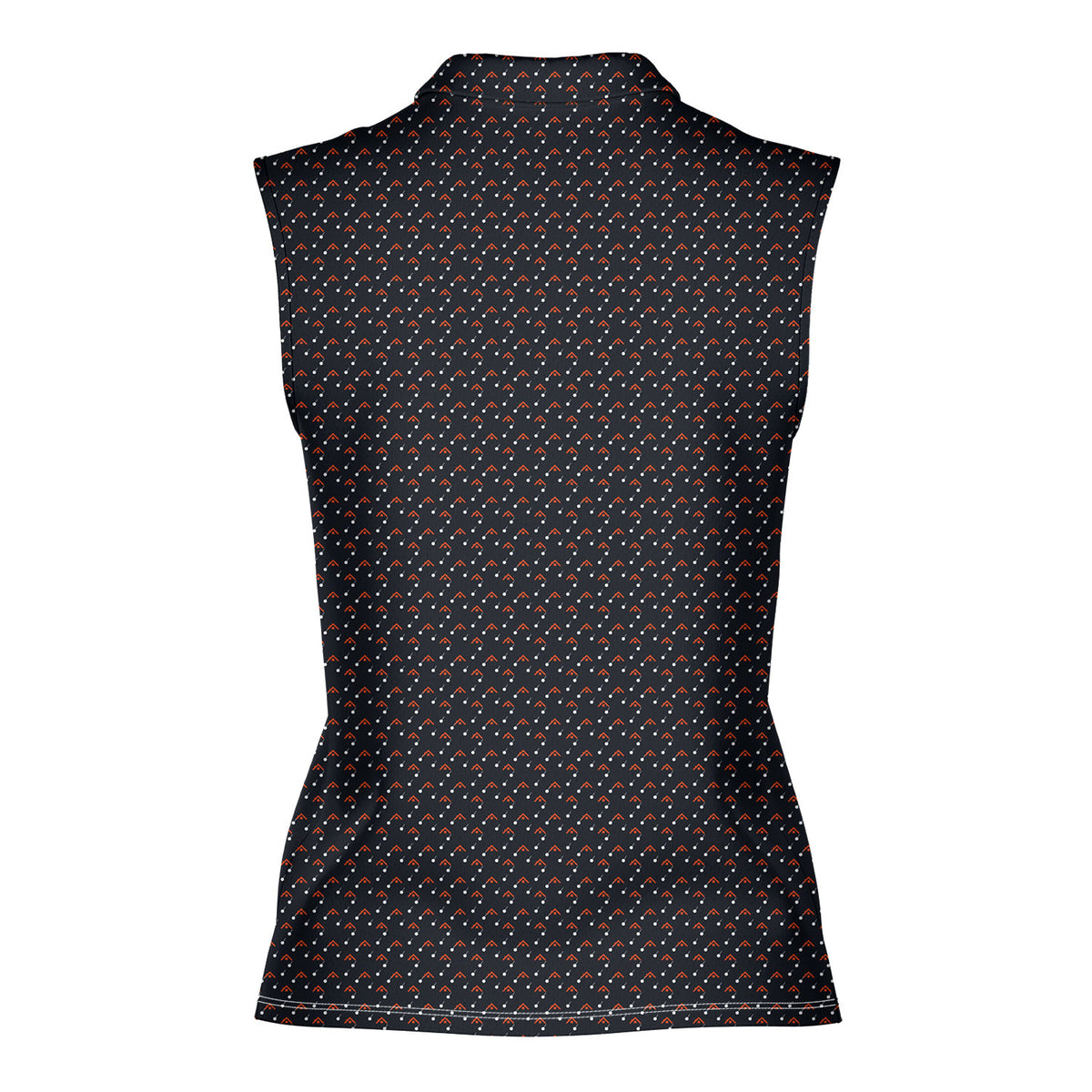 Hail Storm Women Sleeveless Polo Shirt - 3
