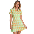 Hands Off My Peach Short Sleeve Golf Dress - WM