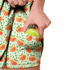 Hands Off My Peach Short Sleeve Golf Dress - ZOOM2