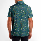 Haunted Fairways Polo Shirt For Men - Model Back