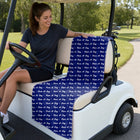 Have A Day Full-Size Towel & Car Seat Cover - On a Golf Cart Seat