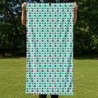 Heart Hip Full-Size Towel & Car Seat Cover - Held Open