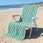 Heart Hip Full-Size Towel & Car Seat Cover - On a Beach Chair