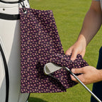 Hearts Like Breast Golf Towel - Cleaning a Club