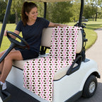Hole In 1 Full-Size Towel & Car Seat Cover - On a Golf Cart Seat